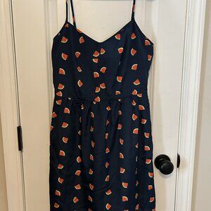 Watermelon Print J. Crew Sundress